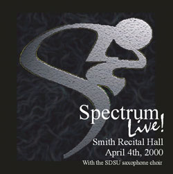 cover art for Spectrum Live CD