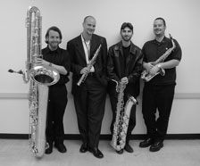 photo of the Spectrum Saxophone Quartet